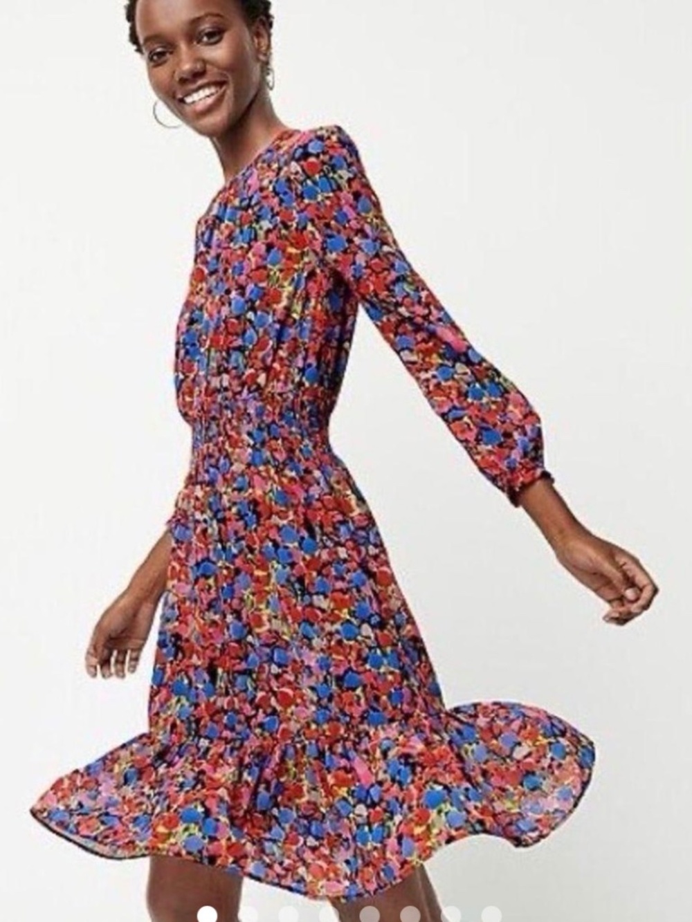 J. Crew floral watercolor dress., XS